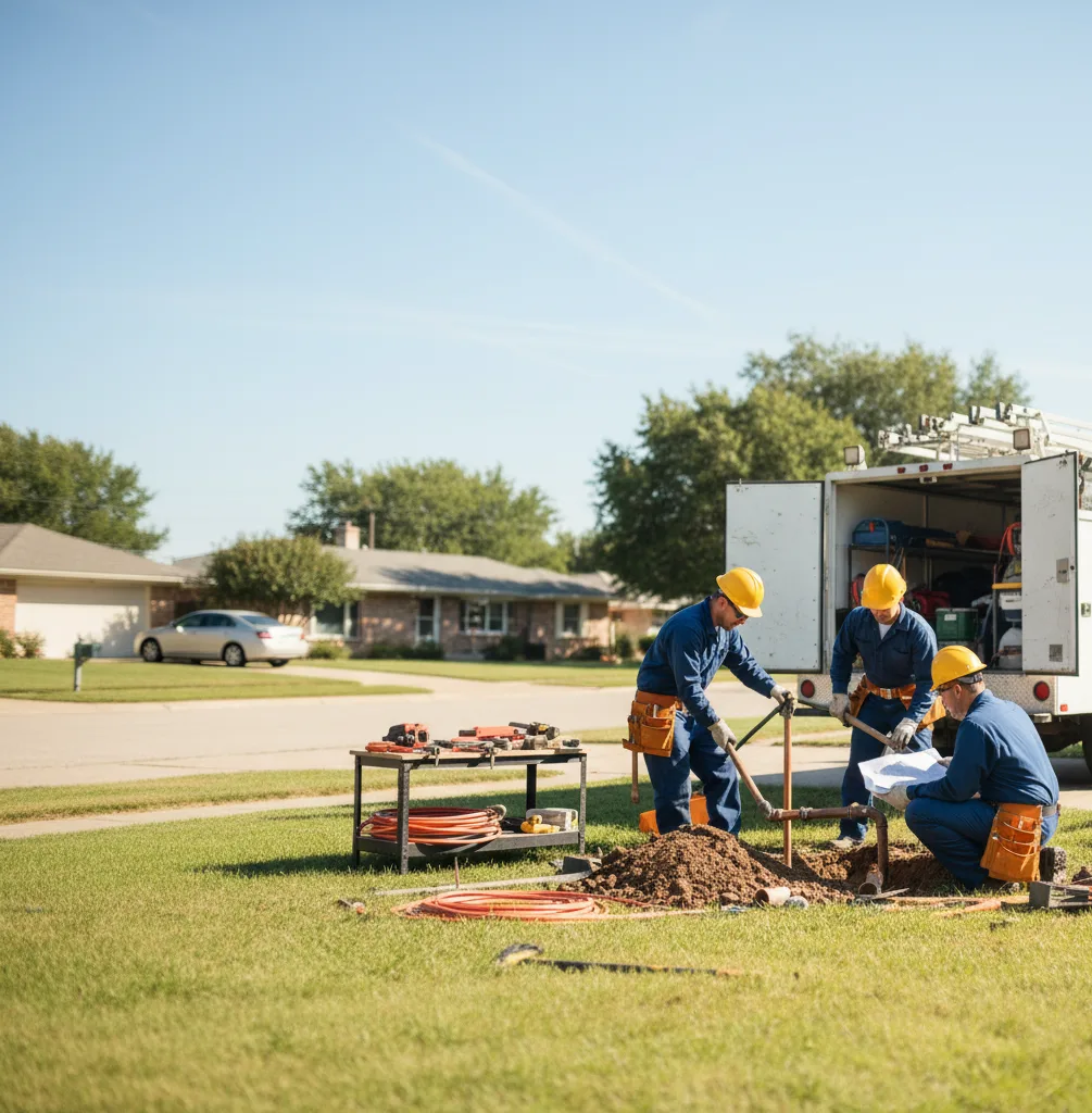 Sewer Line Repair in Glen Oaks, NY